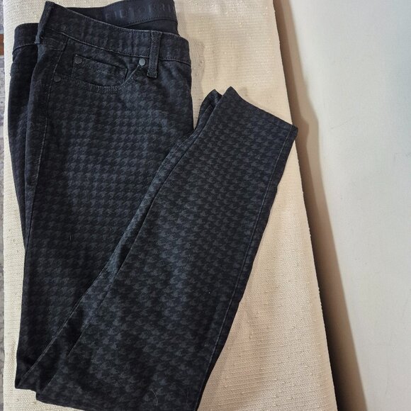 Houndstooth Skinny Jeans - Picture 1 of 5